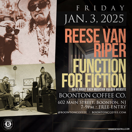 Songwriter Series: Reese Van Riper + Function For Fiction