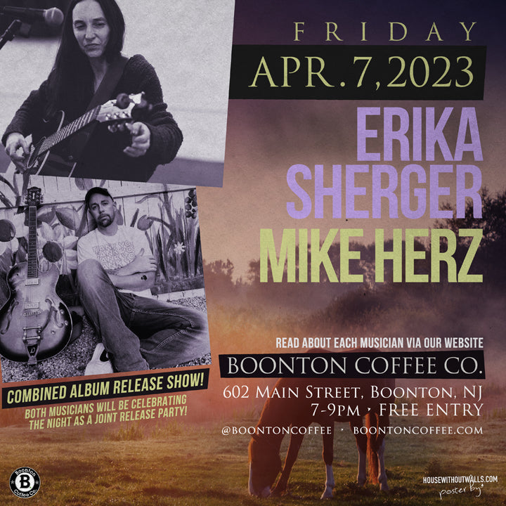 Songwriter Series: Erika Sherger + Mike Herz
