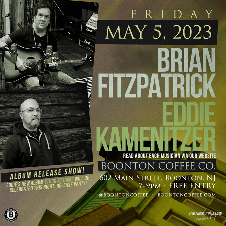 Songwriter Series: Brian Fitzpatrick + Eddie Kamenitzer (Album Release)