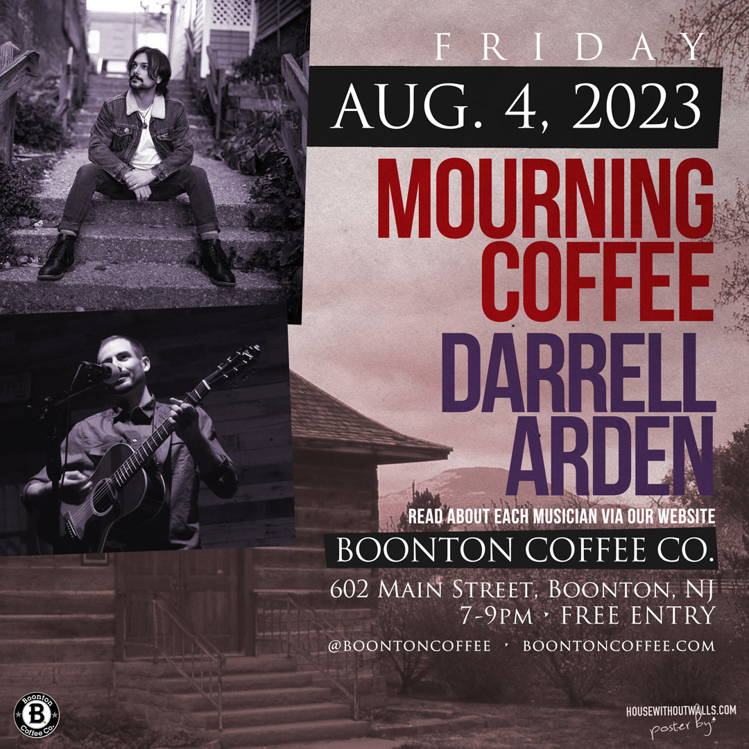 Songwriter Series: Mourning Coffee + Darrell Arden
