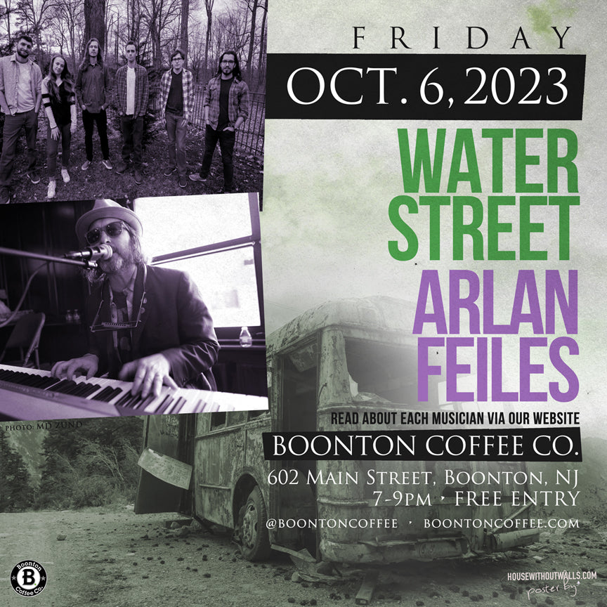 Songwriter Series: Water Street + Arlan Feiles