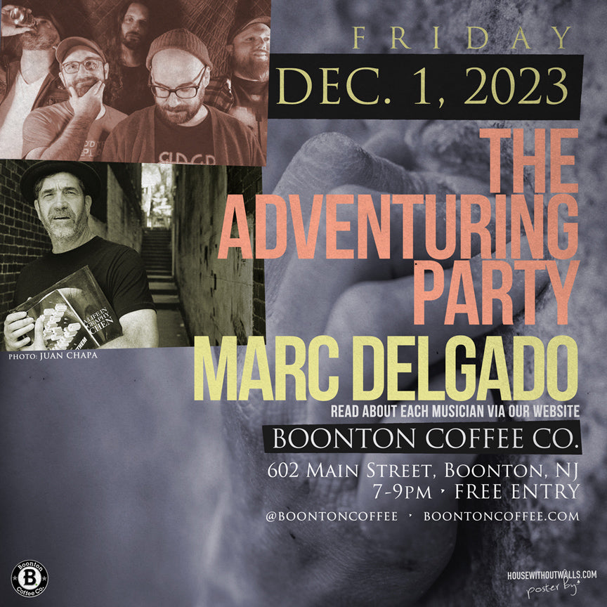 Songwriter Series: The Adventuring Party + Marc Delgado
