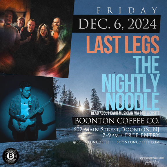 Songwriter Series: Last Legs + The Nightly Noodle