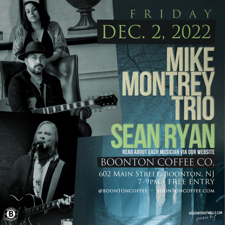 Songwriter Series: Mike Montrey Trio + Sean Ryan