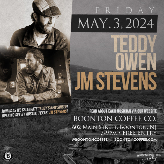 Songwriter Series: Teddy Owen + JM Stevens
