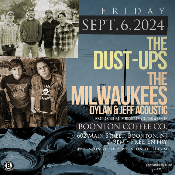 Songwriter Series: The Dust-Ups + The Milwaukees (duo)
