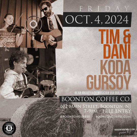 Songwriter Series: Tim & Dani + Koda Gursoy