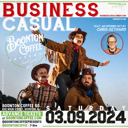 Presents Series: Business Casual + Chris Gethard