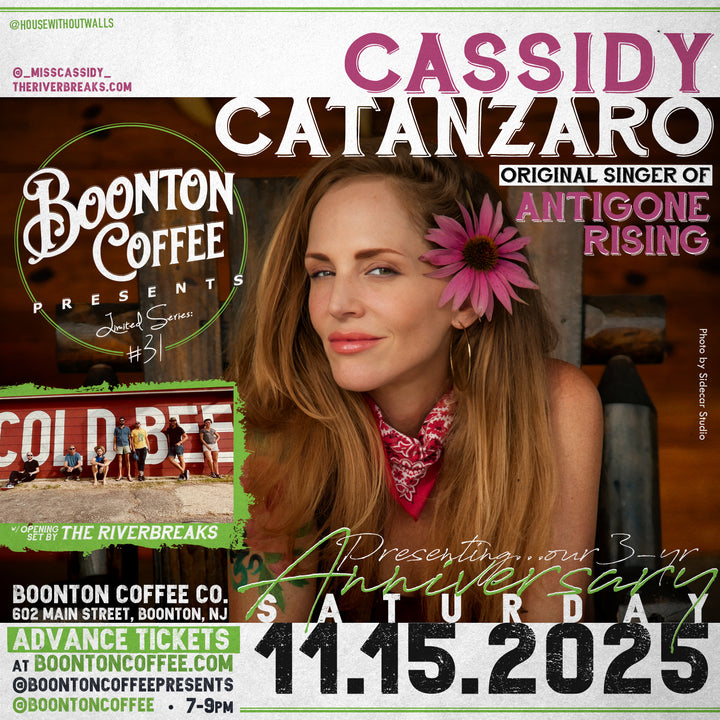 Presents Series 3-Yr Anniversary Show: Cassidy Catanzaro (formerly of Antigone Rising) + The Riverbreaks
