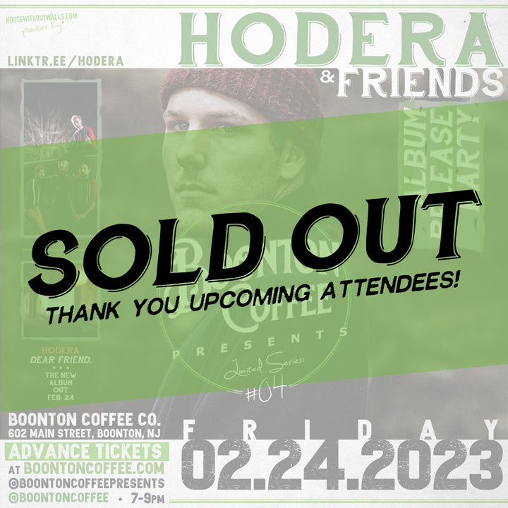 Presents Series: Hodera (& Friends) Album Release Party