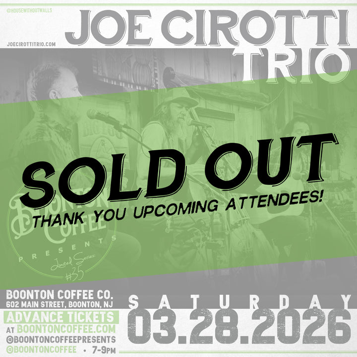 Presents Series: Joe Cirotti Trio