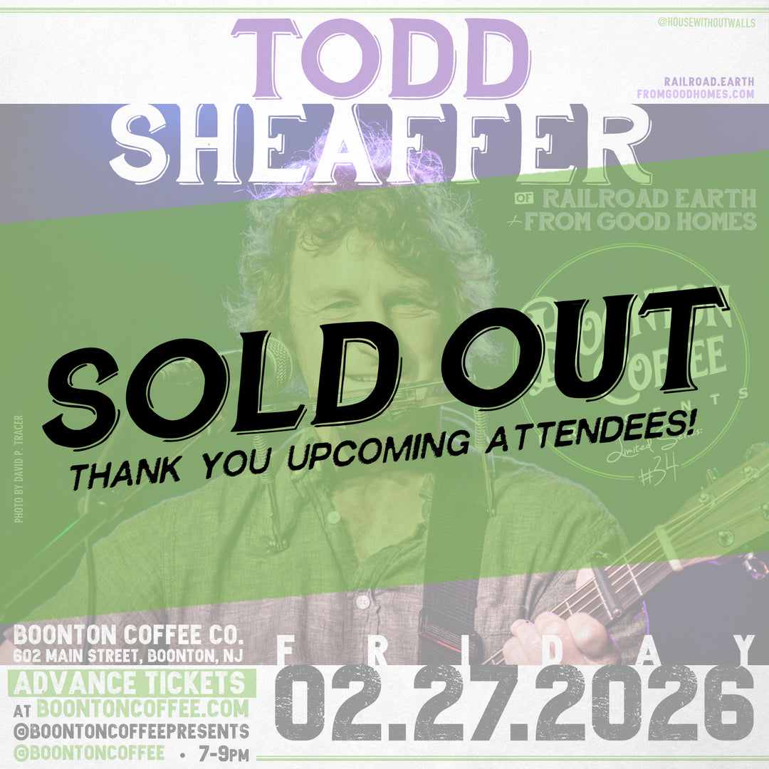 Presents Series: Todd Sheaffer (Railroad Earth, From Good Homes)