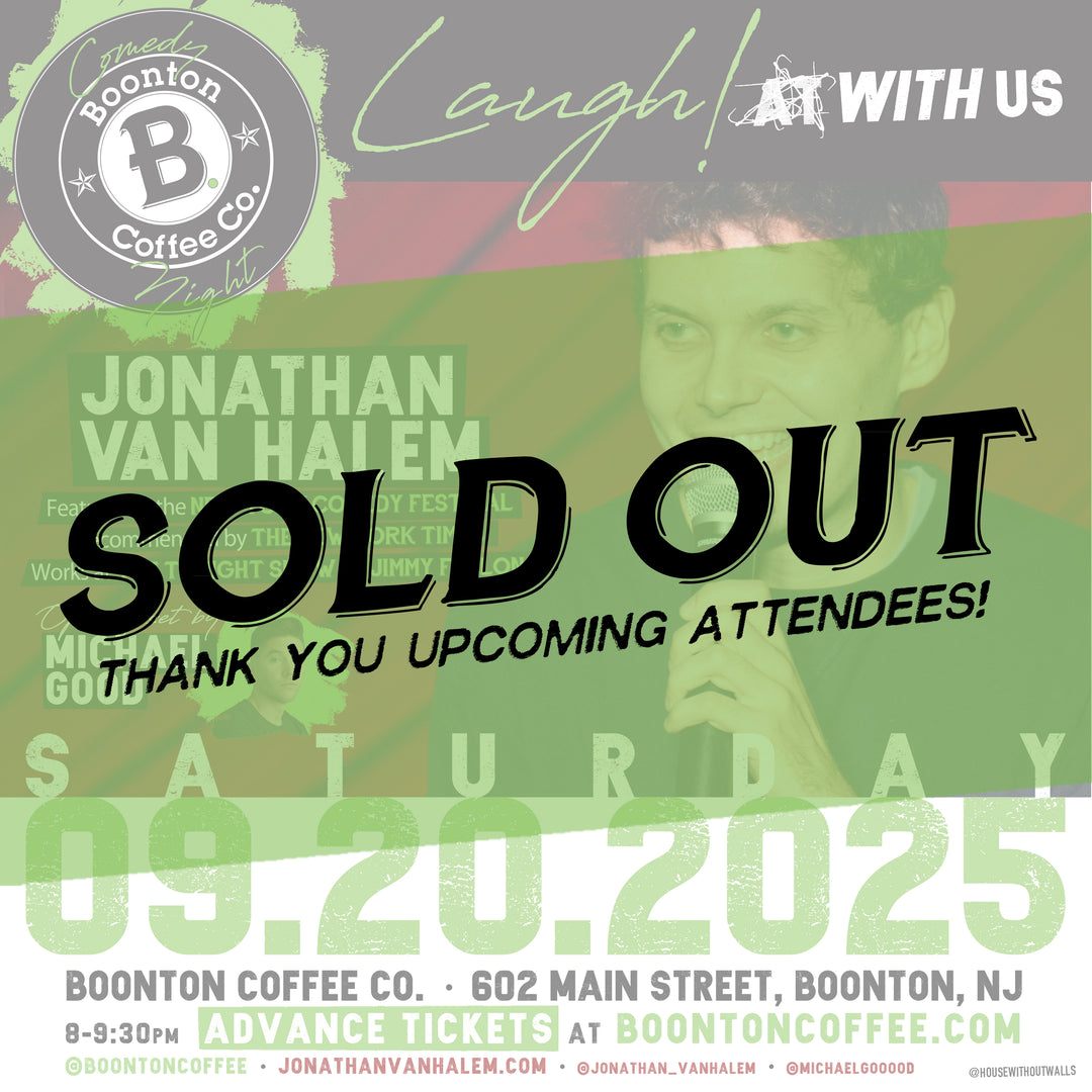 Comedy Night: Jonathan Van Halem w/Michael Good