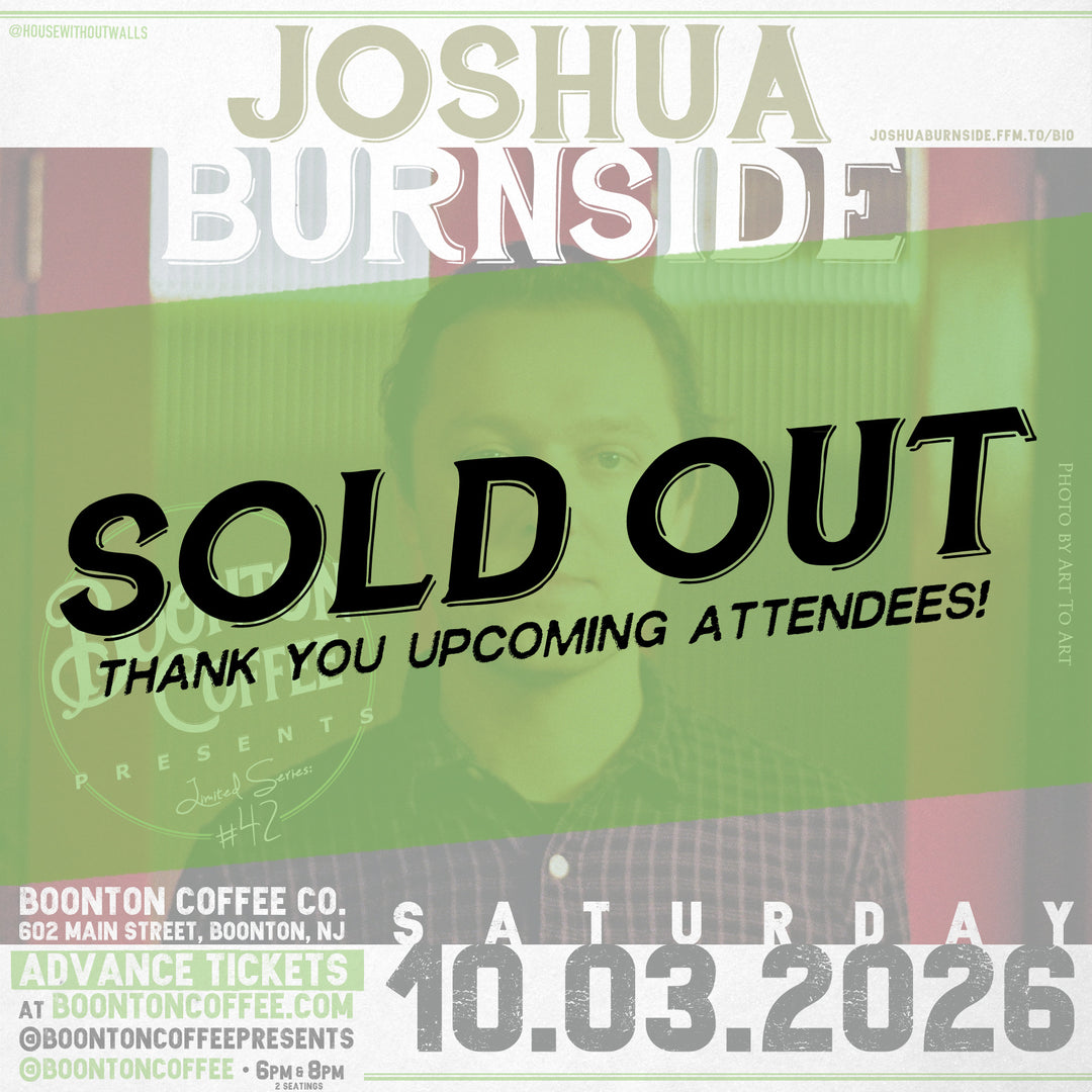 Presents Series: Joshua Burnside (2 seatings)
