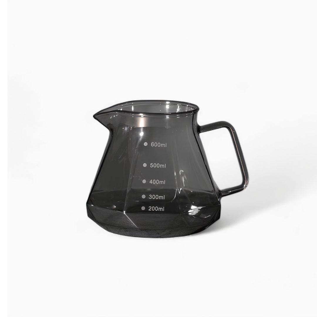 Coffee Brewing V60 Set with Walnut Wood Holder and Sharing Pot